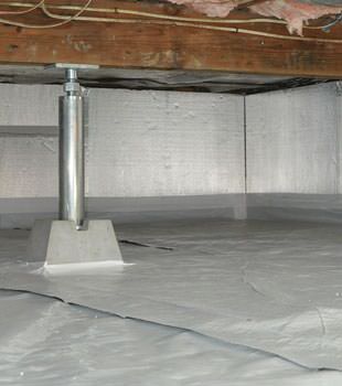 Installed crawl space insulation in Port Moody