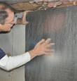 installation steps for crawl space insulation in a crawl space in Mission